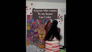 Coloring help with my mental health #goodmentalhealth  #coloring #color #mentalhealth