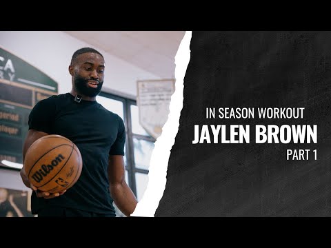 JAYLEN BROWN IN SEASON WORKOUT | PART 1