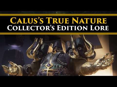 Destiny 2 Lore - Lightfall collector's edition Lore, What Caiatl revealed about Calus's true nature!