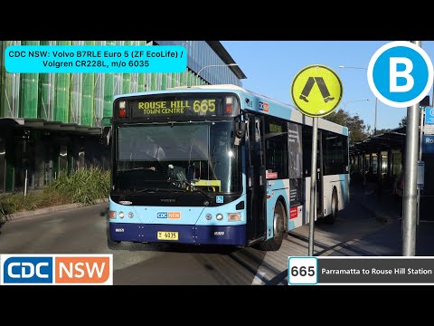 CDC NSW: Volvo B7RLE Euro 5 (ZF EcoLife) / Volgren CR228L, m/o 6035