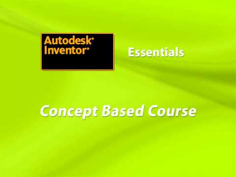 Autodesk Inventor 2015 Essential Course Introduction