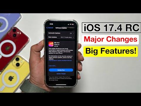 iOS 17.4 RC Released! Big Changes & Features 🍄‍🟫