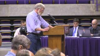 preview picture of video 'MEC Fracking Hearing in Cullowhee'