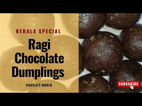 Kerala Special Ragi Chocolate Dumplings #trending #chocolate #healthy #ragirecipes #dumplings #viral