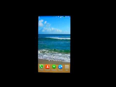 Ocean Waves Live Wallpaper 32 Video