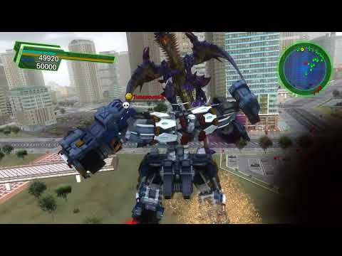 Earth Defense Force 4 1 - Walking Fortress Balam VS. Greater Wild Dragon