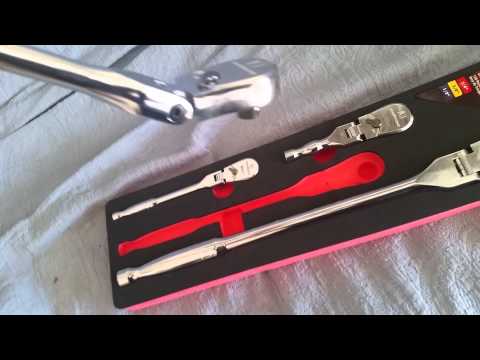 Review GearWrench 81230P 120XP Full Polish Flex Teardrop Ratchet Set, 4-Piece