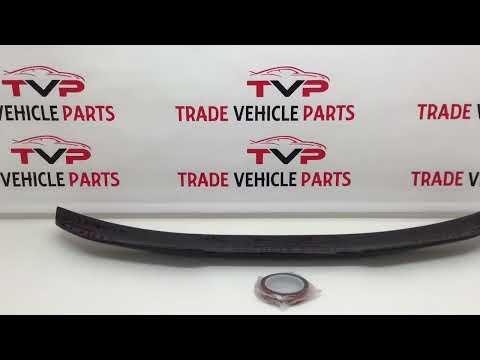 Fits BMW 3 Series E92 M3 Real Carbon Fibre Trunk Boot Lip Spoiler video