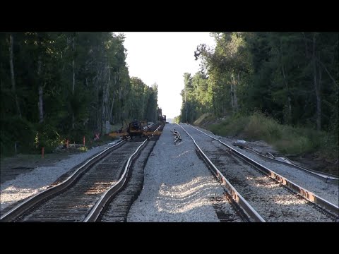 New Bedford Double Track Restoration Update Mid-September 2022