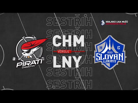 SESTŘIH: Piráti Chomutov vs HC Slovan Louny 7:3