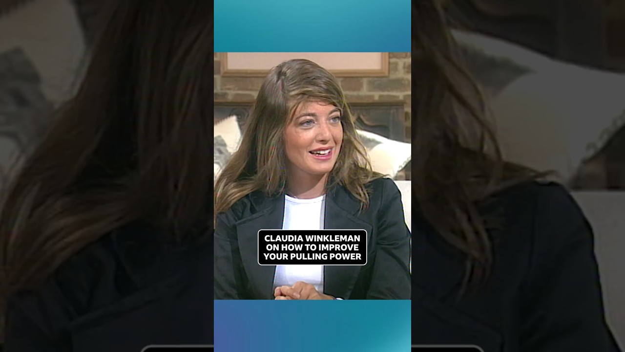 1996: CLAUDIA WINKLEMAN talks CHAT-UP LINES | GOOD MORNING WITH ANNE AND NICK | BBC Archive - YouTube