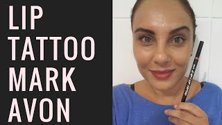 2 in 1 Lip Tattoo Mark Avon