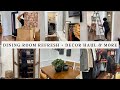 HOME AND LIFE RESET DINING ROOM AND HALF BATH REFRESH DECOR HAUL GRAD CLIPS Home