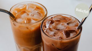 HOW TO MAKE INSTANT ICED COFFEE | ICED COFFEE TWO WAYS INSTANTLY