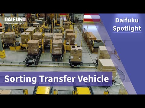 High-Speed Automated Sorting Transfer Vehicle | Mixed media | Brand film | Daifuku