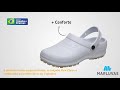 Sapato Marluvas Flex Clean Ocupacional EVA - 101 FCLEAN BRANCO Sapato Marluvas Flex Clean Ocupacional EVA - 101 FCLEAN BRANCO