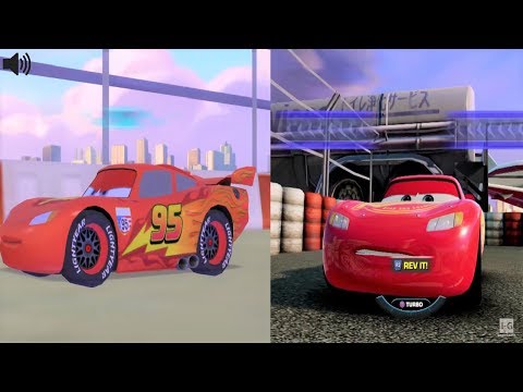 Cars 2 vs Cars 3 Comparison - Runway Tour - Airport Runway Rally - Gameplay HD