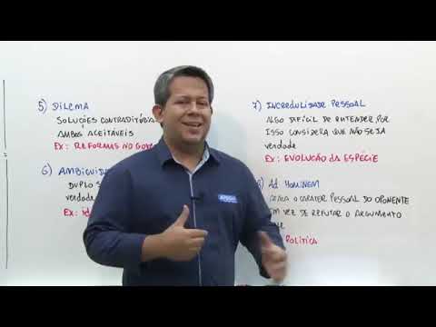12 Argumentos Raciocínio Critico ou Analítico  Erros de Argumentação ⚠️