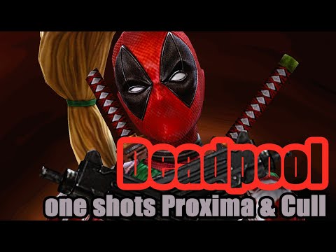 Deadpool One shots Proxima and Cull | Marvel Future Fight