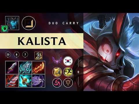 Kalista ADC vs Sivir - KR Master Patch 26.03