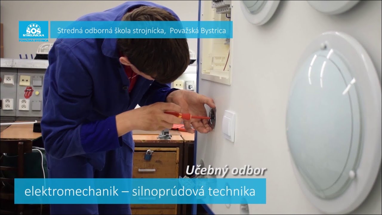 Učebný odbor 2683 H 11 elektromechanik - silnoprúdová technika,