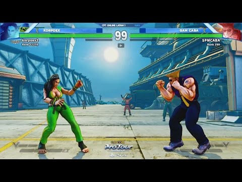 SFV: KORPOEX vs GAM CABA - CPTO Latin America 1 Losers Finals - CPT 2017