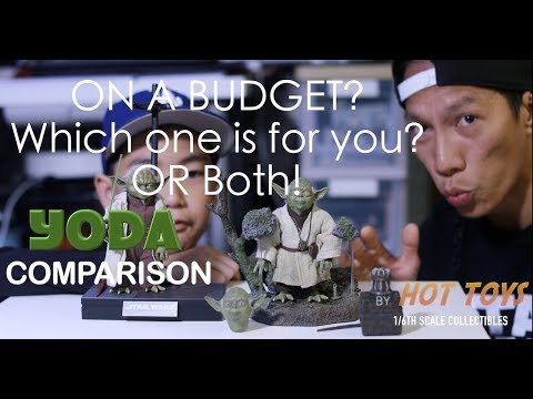 HOTTOYS |YODA COMPARISON [4K] | Which one is better ? or Bth!