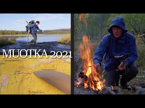 Vaellus Muotkatunturin erämaassa kesällä 2021