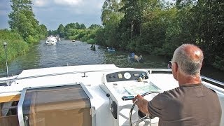 preview picture of video 'Mit dem Charterboat le boat auf der  Havel.'