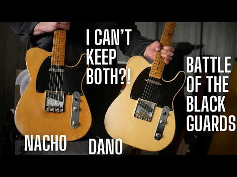 Nacho Blackguard vs Danocaster -  A Ridiculous Telecaster Comparison from the Masters of Teles...