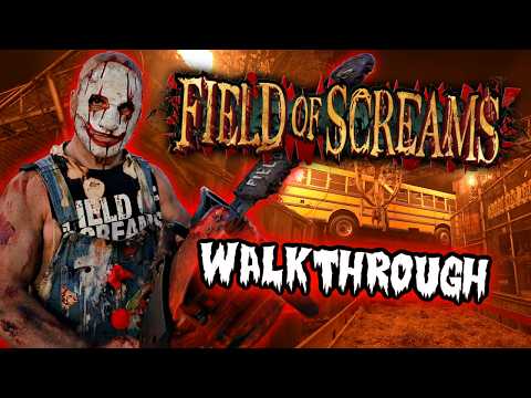 Why You CAN'T MISS Field of Screams Haunted House - Walkthrough