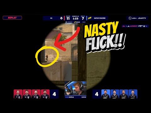 S1mple - 2 NASTY Flick vs G2! AWP GOD - CSGO | EPIC FRAG