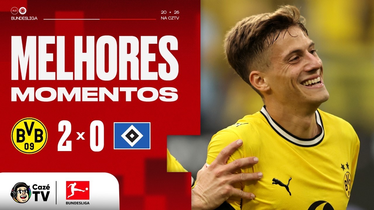 MELHORES MOMENTOS: BORUSSIA DORTMUND 2 X 0 HAMBURGO | BUNDESLIGA 2026/2027 | 1ª RODADA