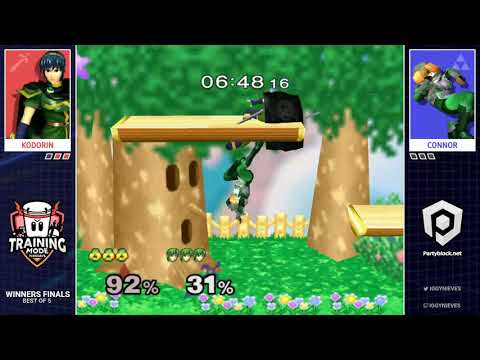 Training Mode Tuesdays Online #2 Kodorin (Marth) vs. Connor (Sheik) Winners Final