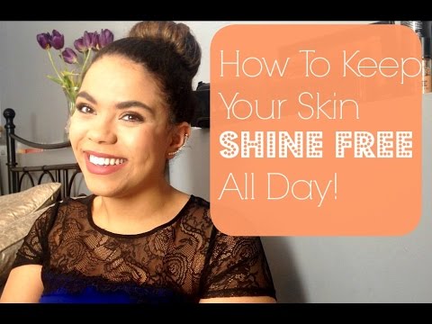 How To Keep Your Skin Shine Free All Day! | samantha jane Video