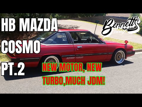 Removing a rotary for a more reliable cheaper engine I can enjoy! Plus JDM Goodies! #jdm #cosmo #13b