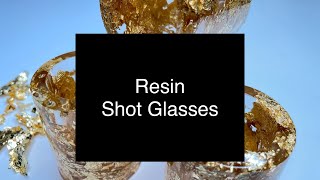 How to Make Shot Glasses out of Resin #artsandcrafts #shotglasses