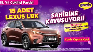 Gratis 15. Yıl Çekiliş Partisi