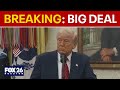 President Trump Announces US UK Trade Deal