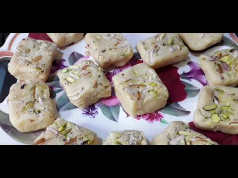 Easy milk powder barfi Recipe  How to make milk barfi Recipe by tasty khana with Afsheen