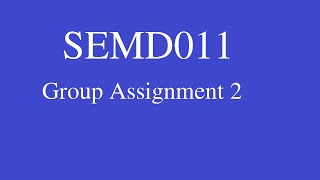 【SEMD011】Java Group Assignment 2 Explanation
