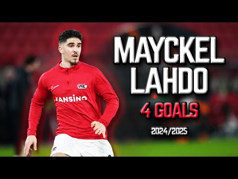Mayckel Lahdo - All 4 Goals for AZ Alkmaar - 2024/2025
