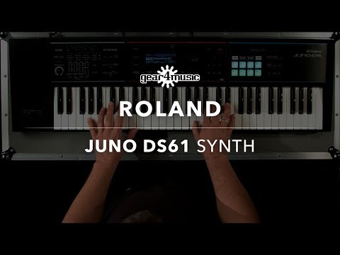Пример звучания синтезатора Roland JUNO-DS61