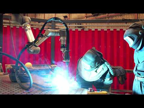 Breman Machinery: zvárač s kolaboratívnym robotom a SmoothTool