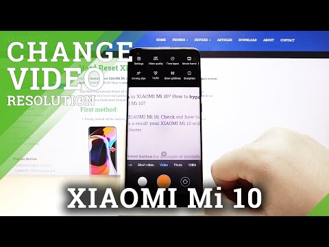 How to Change Video Quality in Xiaomi Mi 10 – Set Up Video Resolution