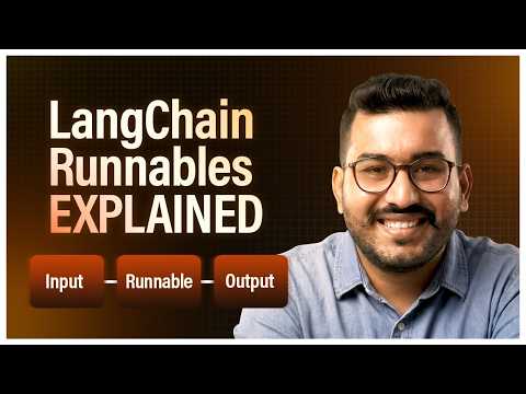 LangChain Runnables & LCEL Full Guide | Structuring AI Workflows | Agentic AI Tutorial @SCALER