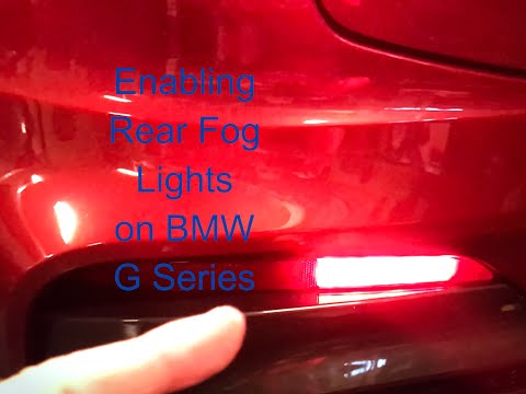 Enabling Fog Lights on BMW X3/X4