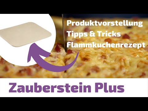 Produktvorstellung Zauberstein Plus von Pampered Chef® |  Tipps & Tricks | Flammkuchenrezept