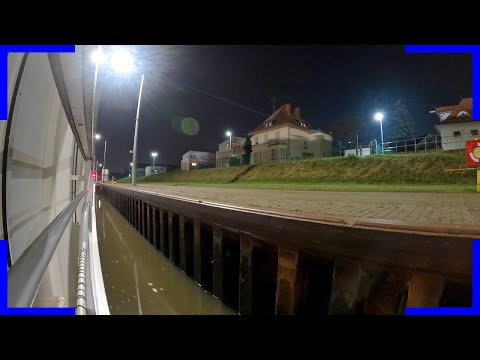 AROSA BRAVA Schleusenvorgang Mainz - Schleuse Kostheim | Timelapse | 4K