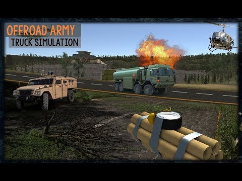 Offroad US Army Transport 3D